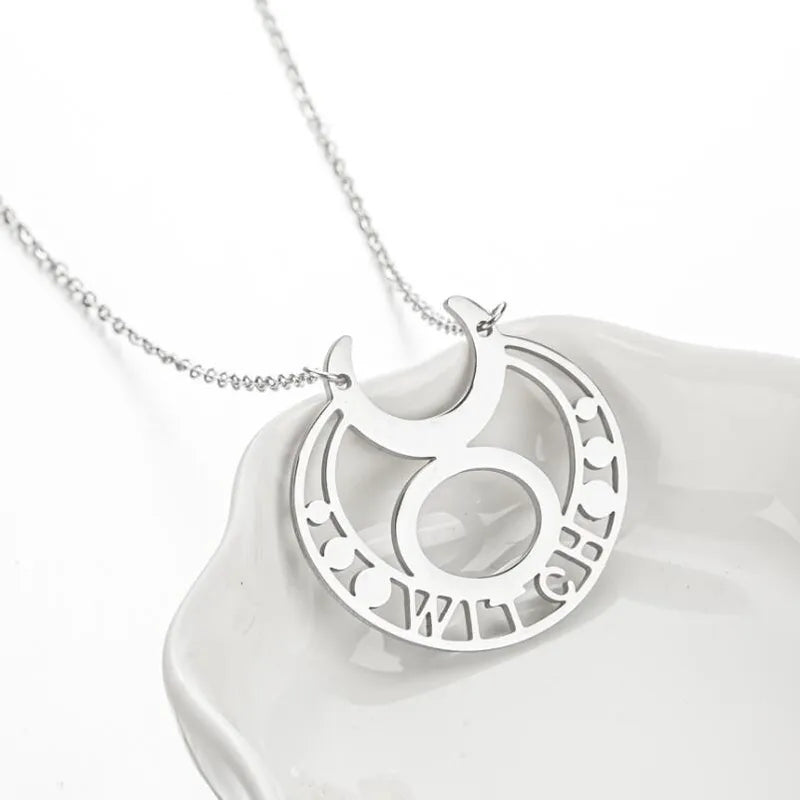 WITCH NECKLACE STAINLESS STEEL