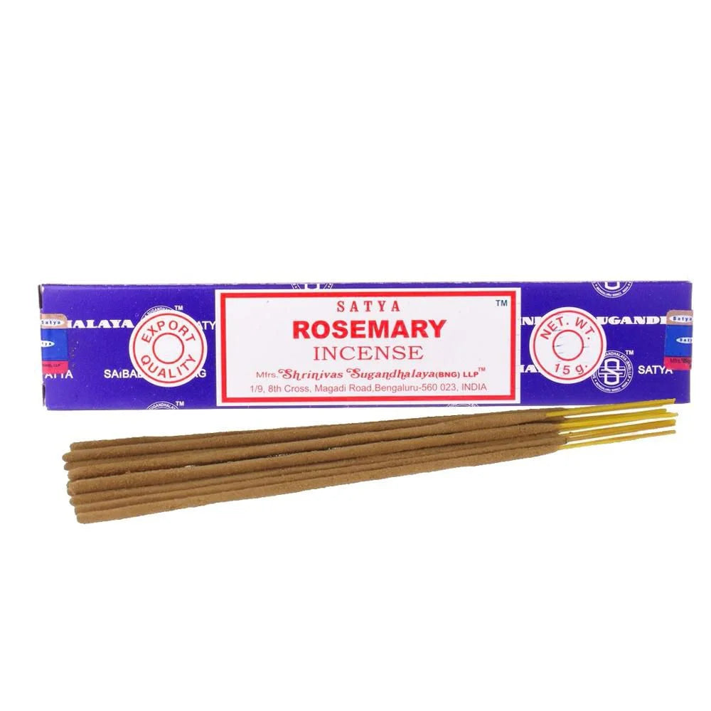 SATYA ROSEMARY INCENSE 15 GRAM BOX