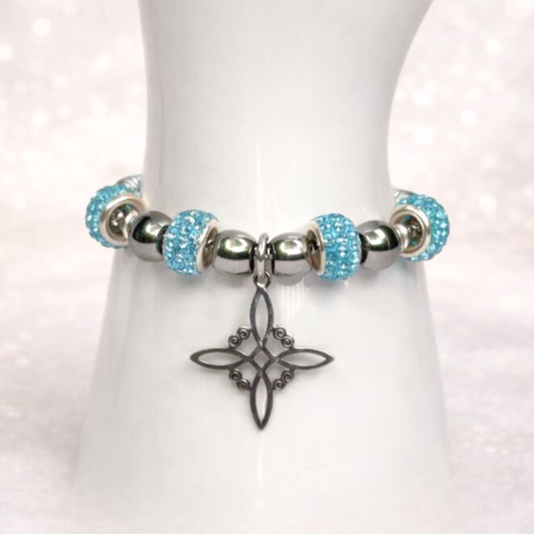 PULSERA NUDO DE BRUJA ACERO INOXIDABLE