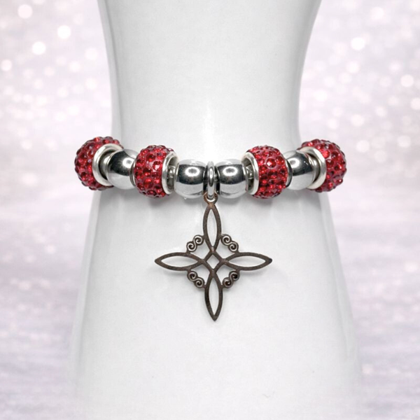 PULSERA NUDO DE BRUJA ACERO INOXIDABLE