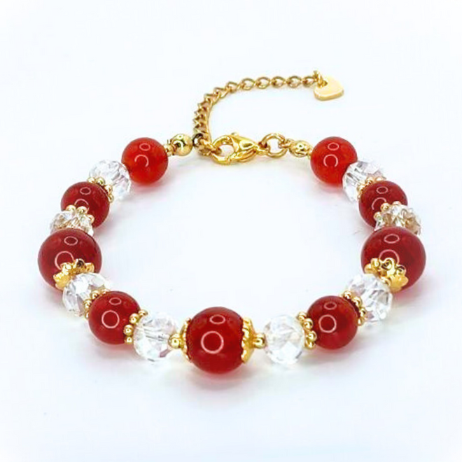 GOLDEN HEART CRYSTAL BRACELET COLLECTION