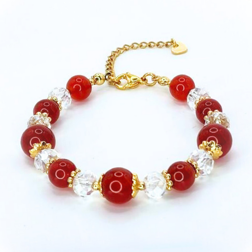 GOLDEN HEART CRYSTAL BRACELET COLLECTION