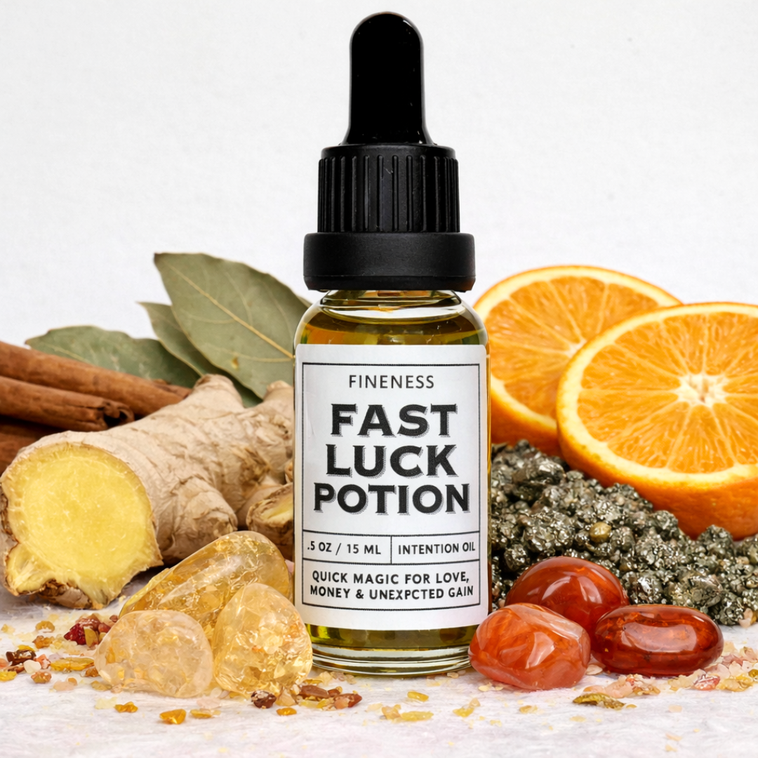 FAST LUCK POTION - INTENTION OIL (15ML) – FIMENESS