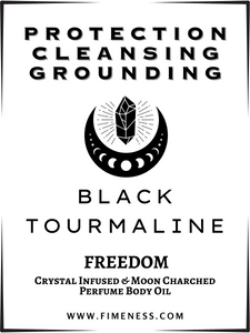 FREEDOM - CRYSTAL INFUSED & MOON CHARGED BODY OIL PERFUME