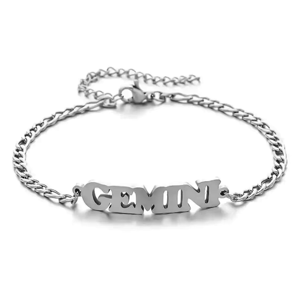 CONSTELLATION FIGARO CHAIN BRACELET - STAINLESS STEEL