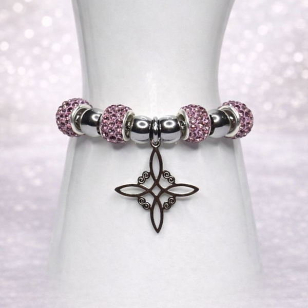 PULSERA NUDO DE BRUJA ACERO INOXIDABLE