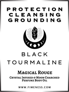 MAGICAL ROUGE - CRYSTAL INFUSED & MOON CHARGED BODY OIL PERFUME