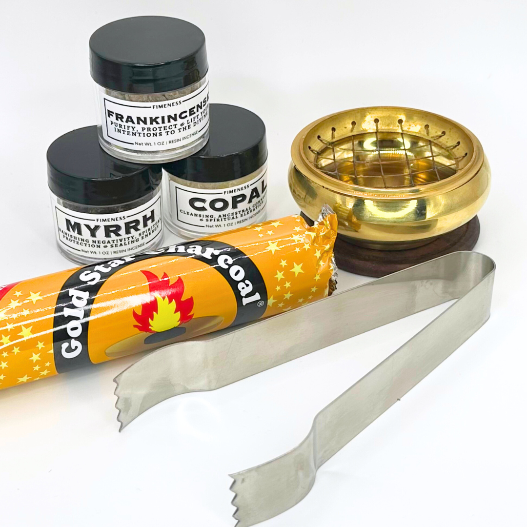COPAL, FRANKINCENSE & MYRRH RESIN KIT