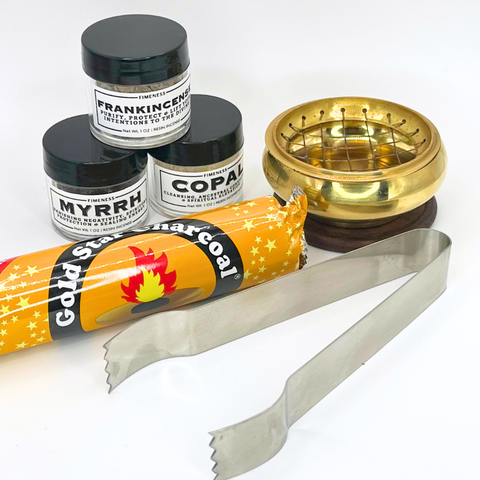 COPAL, FRANKINCENSE & MYRRH RESIN KIT
