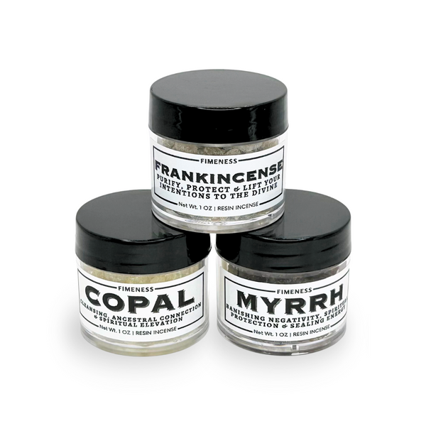 COPAL, FRANKINCENSE & MYRRH RESIN KIT