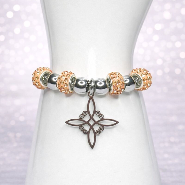 PULSERA NUDO DE BRUJA ACERO INOXIDABLE