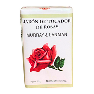 ROSE SOAP - JABON DE TOCADOR DE ROSAS (MURRAY & LANMAN) 3.3 OZ