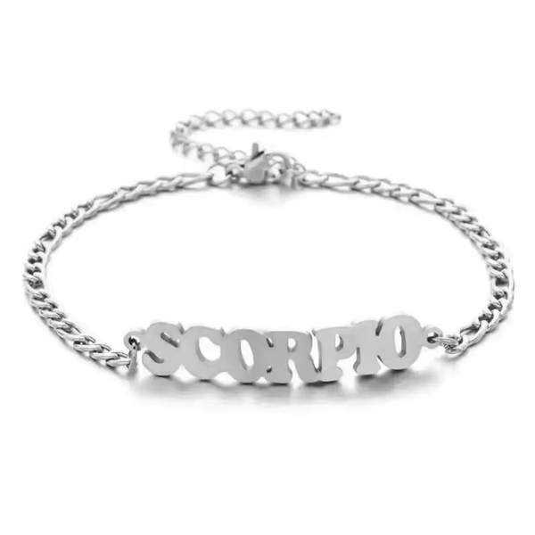 CONSTELLATION FIGARO CHAIN BRACELET - STAINLESS STEEL