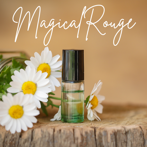 MAGICAL ROUGE - CRYSTAL INFUSED & MOON CHARGED BODY OIL PERFUME