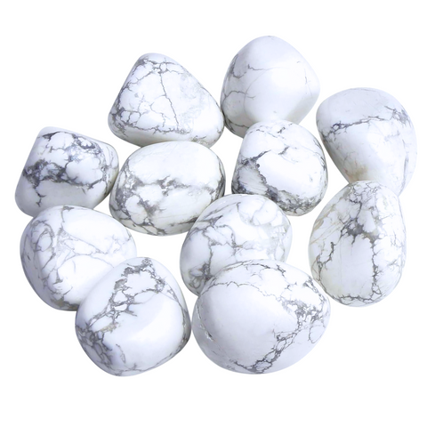 HOWLITE TUMBLED STONES