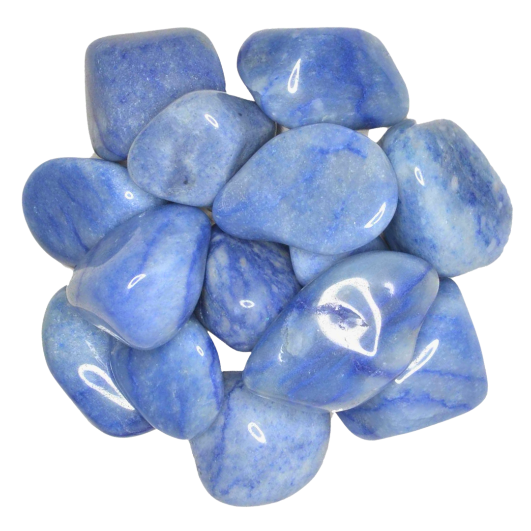 BLUE QUARTZ TUMBLED