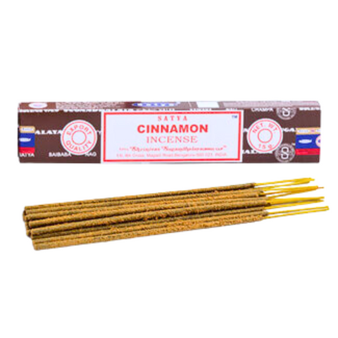 SATYA CINNAMON INCENSE 15 GRAM BOX