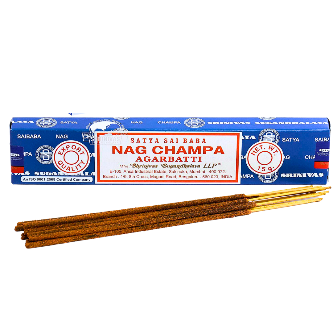 SATYA NAG CHAMPA INCENSE 15 GRAM BOX