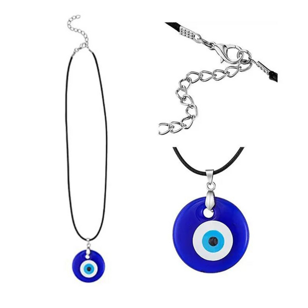 EVIL EYE CORD NECKLACE