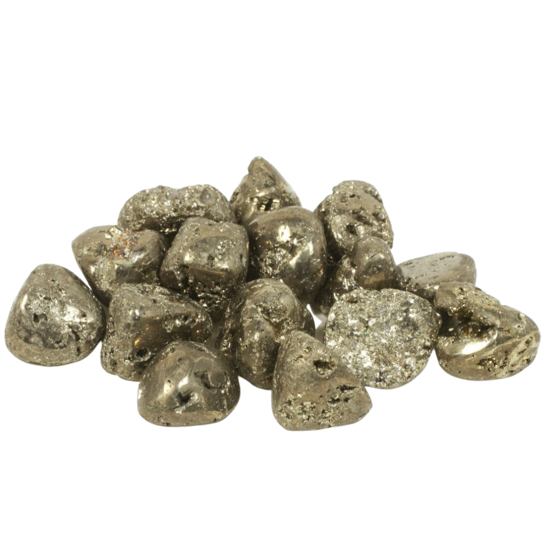 PYRITE TUMBLED STONE