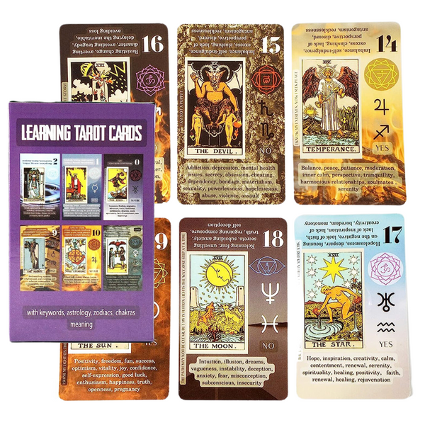 LEARNING TAROT CARDS FOR BEGINNERS