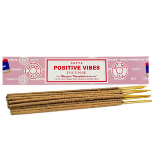 SATYA POSITIVE VIBES INCENSE 15 GRAM BOX