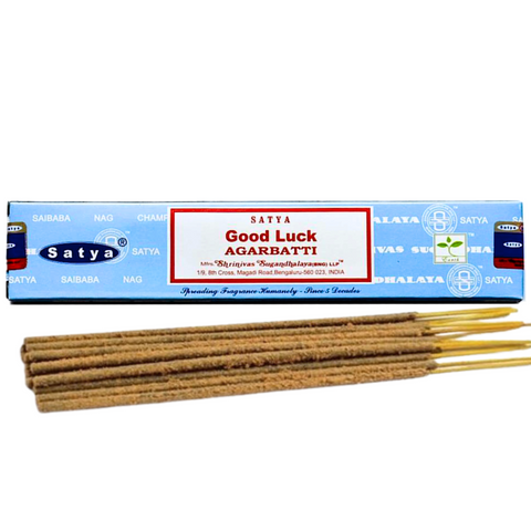 SATYA GOOD LUCK INCENSE 15 GRAM BOX