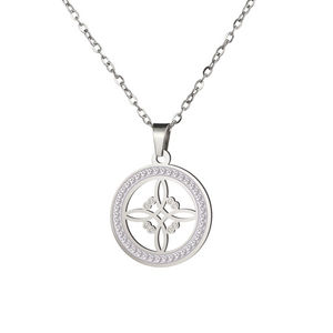 NUDO DE BRUJA (WITCHES KNOT) STAINLESS STEEL NECKLACE