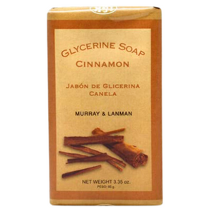 CINNAMON SOAP - JABON DE GLICERINA CANELA (MURRAY & LANMAN) 3.3 OZ