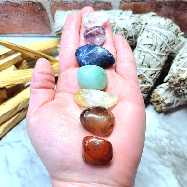 SEVEN CHAKRA CRYSTAL KIT